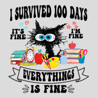 100th Day Of School Its Fine Im Fine Everythings I Men's Polo Shirt | Artistshot