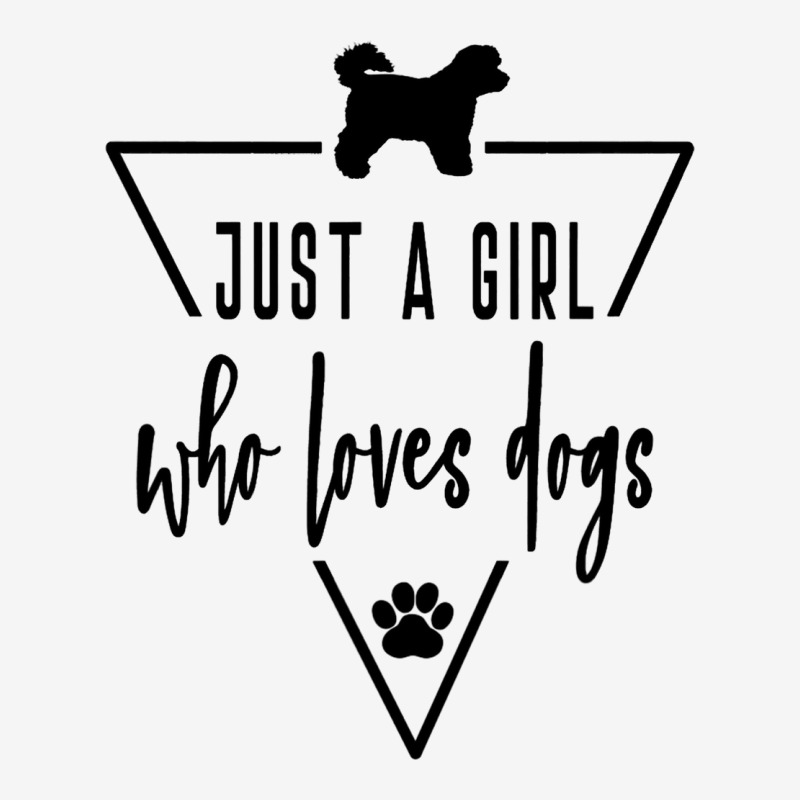 Bichon Frise Just A Girl Who Loves Dogs Mom Paw Pr Graphic T-shirt | Artistshot