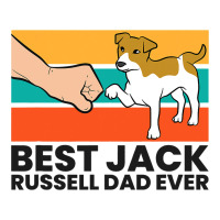 Best Jack Russel Dad Ever Father Of Jack Russell T V-neck Tee | Artistshot