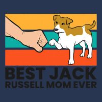 Best Jack Russel Mom Ever Mother Of Jack Russell T Ladies Denim Jacket | Artistshot