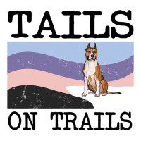 American Staffordshire Terrier Tails On Trails Fun Men's T-shirt Pajama Set | Artistshot