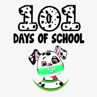 101 Days Of School Dalmatian Dog Lover Teacher Gif Ladies Fitted T-shirt | Artistshot