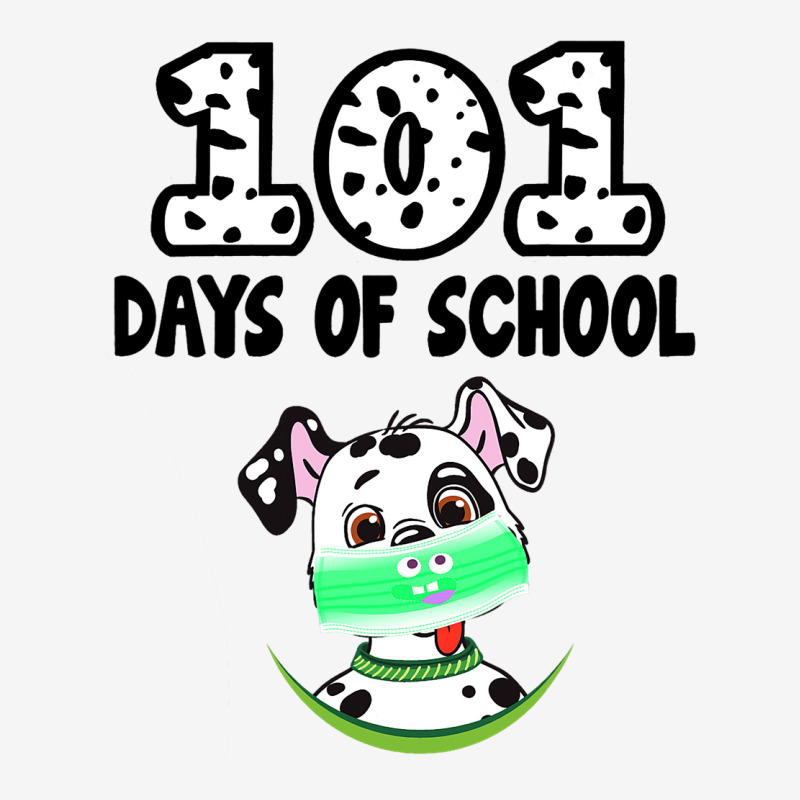 101 Days Of School Dalmatian Dog Lover Teacher Gif Scorecard Crop Tee by KhylerSweitzer | Artistshot