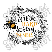 Quote Work Hard And Stay Bumble Raglan Crop Top | Artistshot