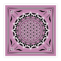 Flower Of Life Sacred Geometry Metatrons Cube Symbol Healing And Balan Raglan Crop Top | Artistshot