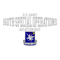 160th Special Operations Aviation Regiment (airborne) Long Sleeve T Sh Raglan Crop Top | Artistshot