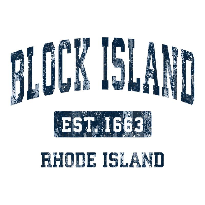 Block Island Rhode Island Ri Vintage Athletic Sports Design Raglan Crop Top by Deluxe | Artistshot