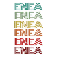 First Name Enea Italian Boy Retro Birthday Nametag Father Raglan Crop Top | Artistshot