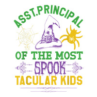 Assistant Principal Of The Most Spooktacular Kids Halloween Raglan Crop Top | Artistshot