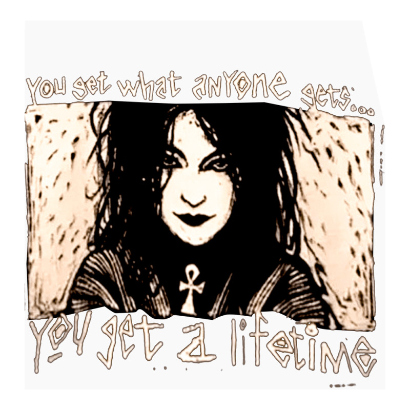 Death Sandman, You Get A Lifetime, Death, Sandman, You, Get A Lifetime Raglan Crop Top by SHOTER4X | Artistshot