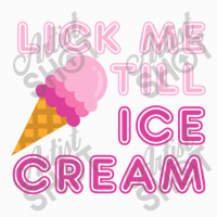 Lick Me Till Ice Cream T  Funny Adult Humor Gift Raglan Crop Top | Artistshot