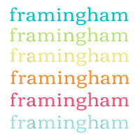 Framingham Massachusetts (ma) Cute And Colorful Text Raglan Crop Top | Artistshot