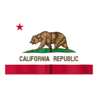 California 'bear Republic' State Flag Zip Hoodie Raglan Crop Top | Artistshot