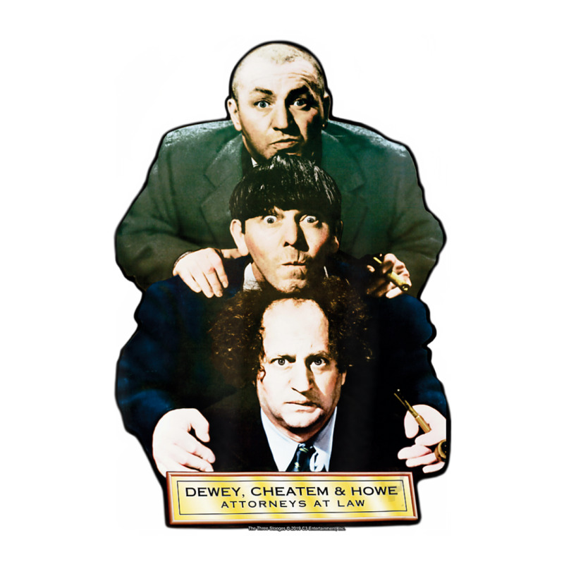 Tts- The Three Stooges Dewey, Cheatem & Howe Attorneys Raglan Crop Top by Kuwannin528 | Artistshot