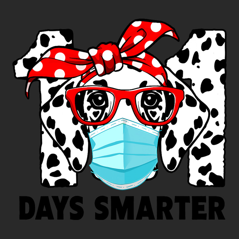 101 Days Smarter Dalmatian Dog Face Mask 100th Day Printed hat by KhalifSpina | Artistshot