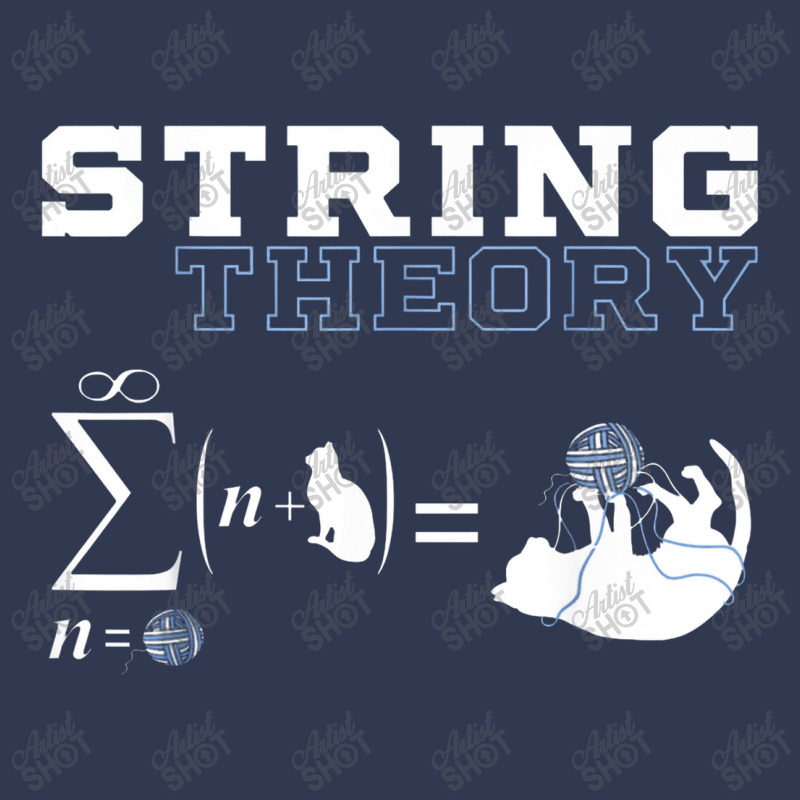 Funny Cat T Shirt Yarn String Theory Basic T-shirt by haigaess | Artistshot