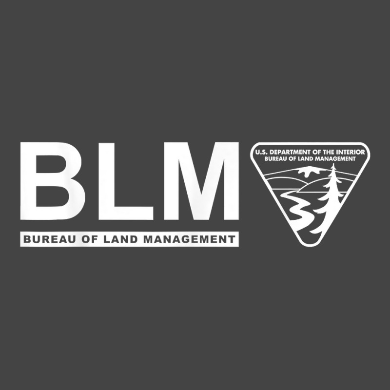 The Original Blm    Bureau Of Land Management (white) T Shirt Basic T-shirt by johnjosephmenk | Artistshot