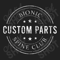 Bionic Spine Club Funny Spinal Fusion Back Surgery Gift Basic T-shirt | Artistshot