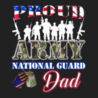 Proud Army National Guard Dad Tee U.s. Military Gift Basic T-shirt | Artistshot