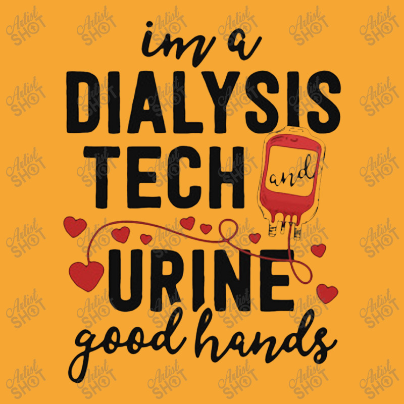 Dialysis Tech Gifts Women Funny Nurse Pun Urine Good Hands Basic T-shirt by johnoconnorart | Artistshot