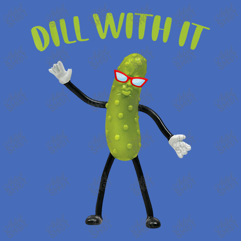 Dill With It Funny Pickle Basic T-shirt by celanasubek | Artistshot