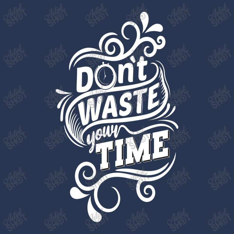 Do Not Waste Your Time Ladies Denim Jacket by chris299 | Artistshot