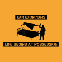 Ean Exorcisms Life Begins At Possession T Shirt Basic T-shirt | Artistshot