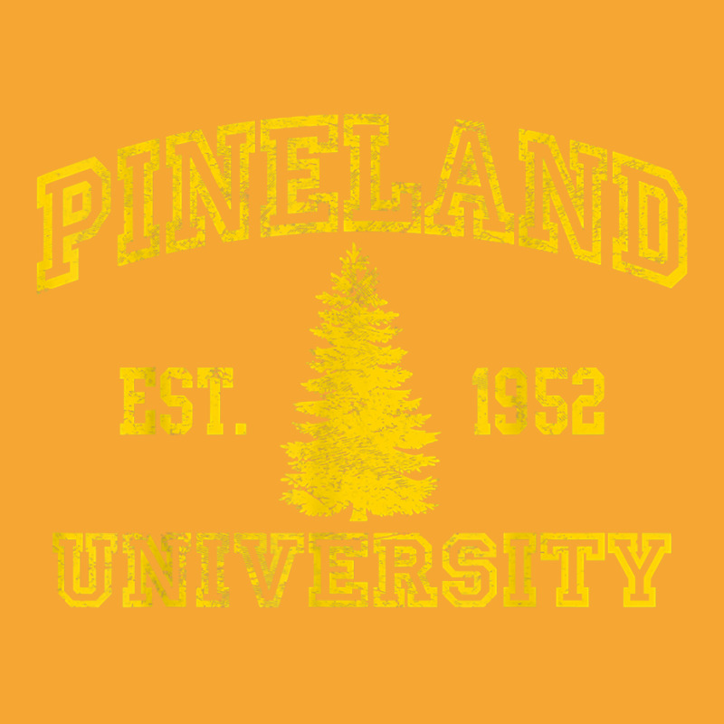 Pineland University Yellow Lettered Heavy Cotton Shirt T Shirt Basic T-shirt | Artistshot