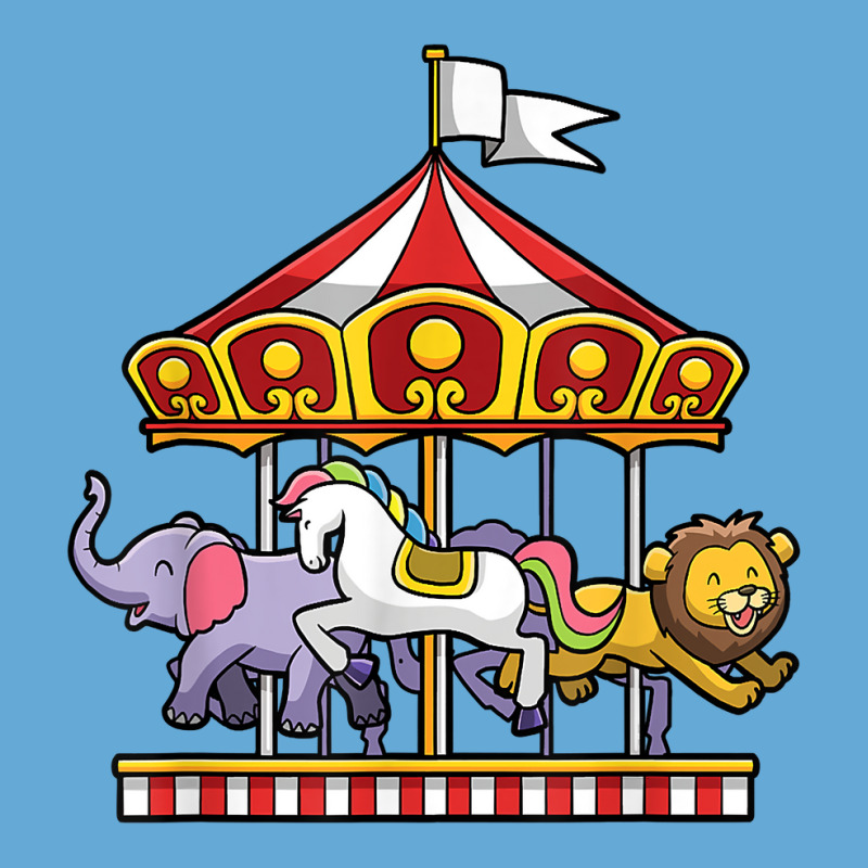 Horse Carousel Cute Carnival Ride Animals Circus T Shirt Basic T-shirt | Artistshot