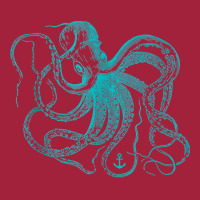 Vintage Octopus Cool Retro Marine Biologist Ocean Sea Life Tank Top Basic T-shirt | Artistshot