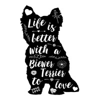 Biewer Terrier Shirt Design For Biewer Terrier Dog Raglan Crop Top | Artistshot