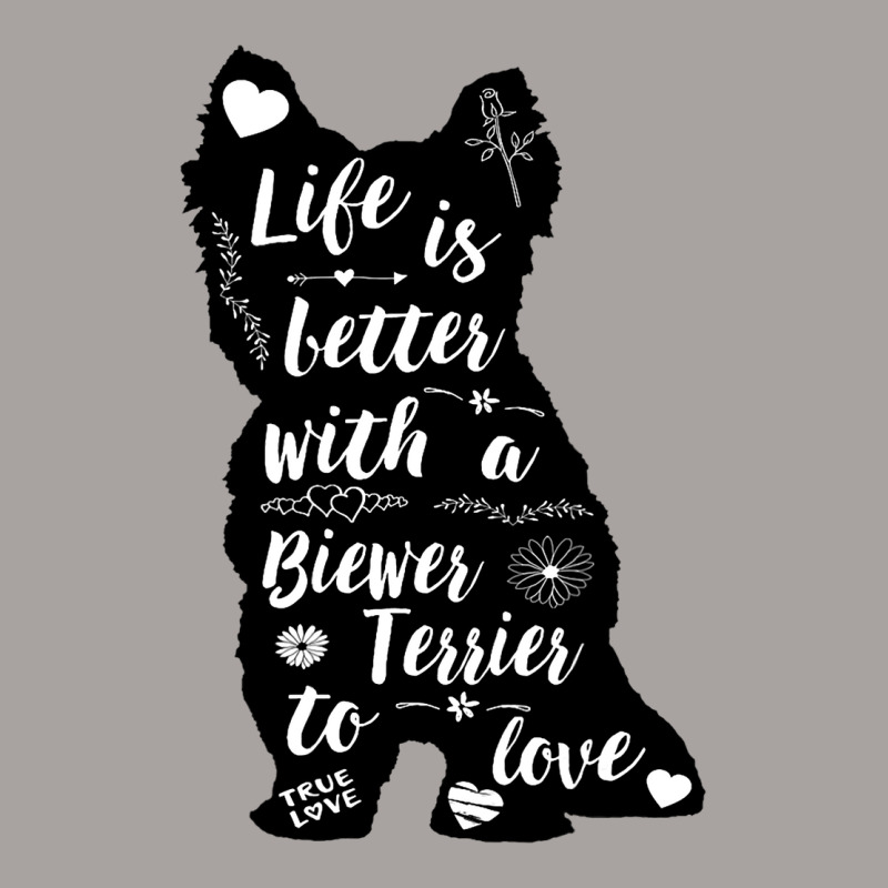 Biewer Terrier Shirt Design For Biewer Terrier Dog Racerback Tank by NOELYOUNG | Artistshot