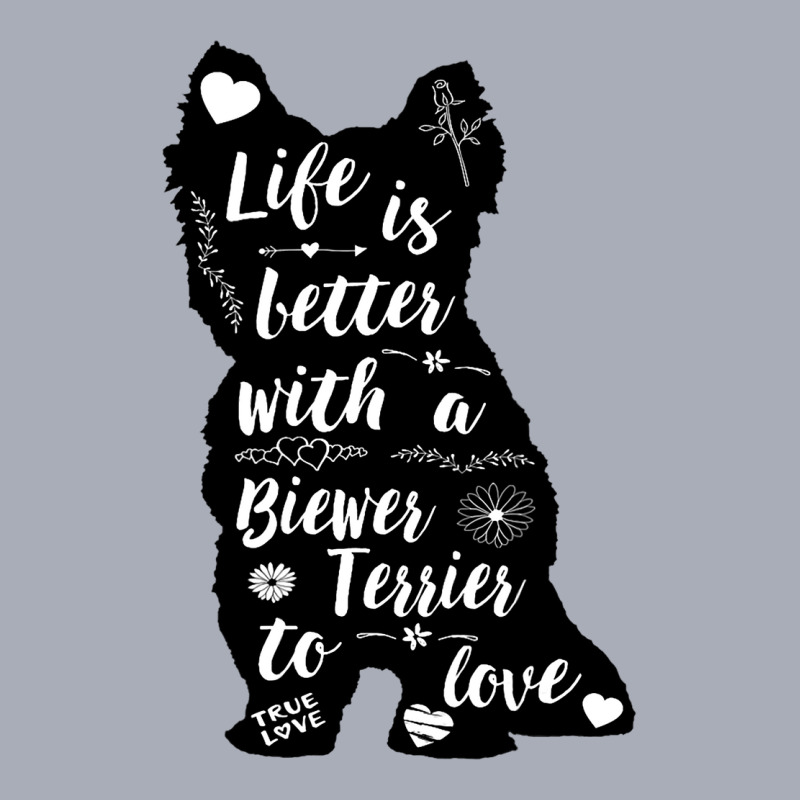 Biewer Terrier Shirt Design For Biewer Terrier Dog Tank Dress by NOELYOUNG | Artistshot