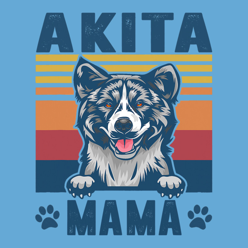 Akita Mama Mother Retro Gifts Dog Mom Basic T-shirt | Artistshot