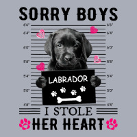 Black Labrador Pup Sorry Boys I Stole Her Heart Tank Dress | Artistshot