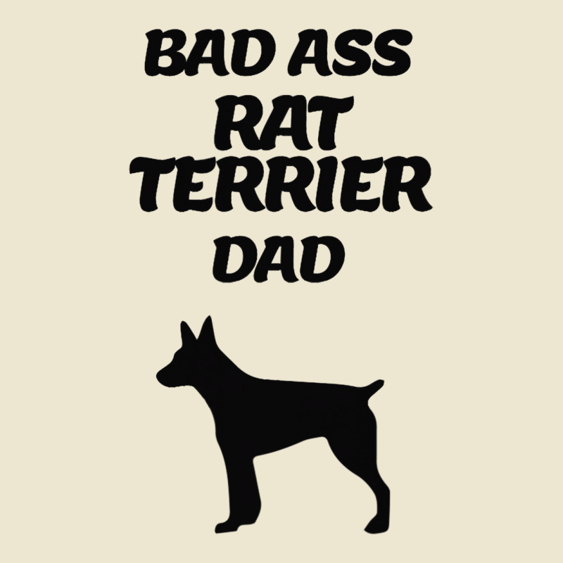 Bad Ass Rat Terrier Dad Cropped Hoodie by ALFREDANDRE | Artistshot