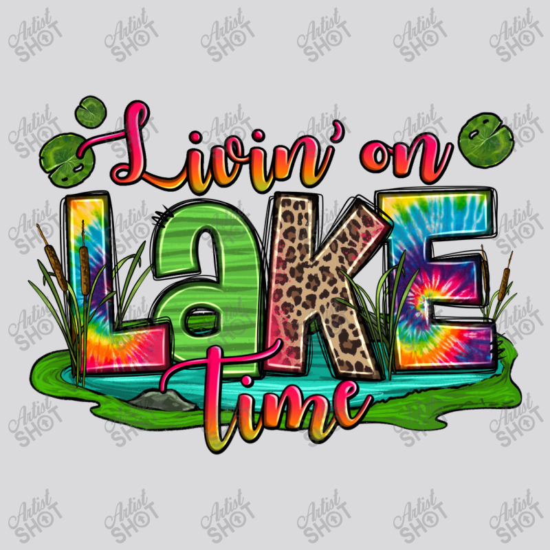 Living On Lake Time Women's Triblend Scoop T-shirt by Zillion Design Studio | Artistshot