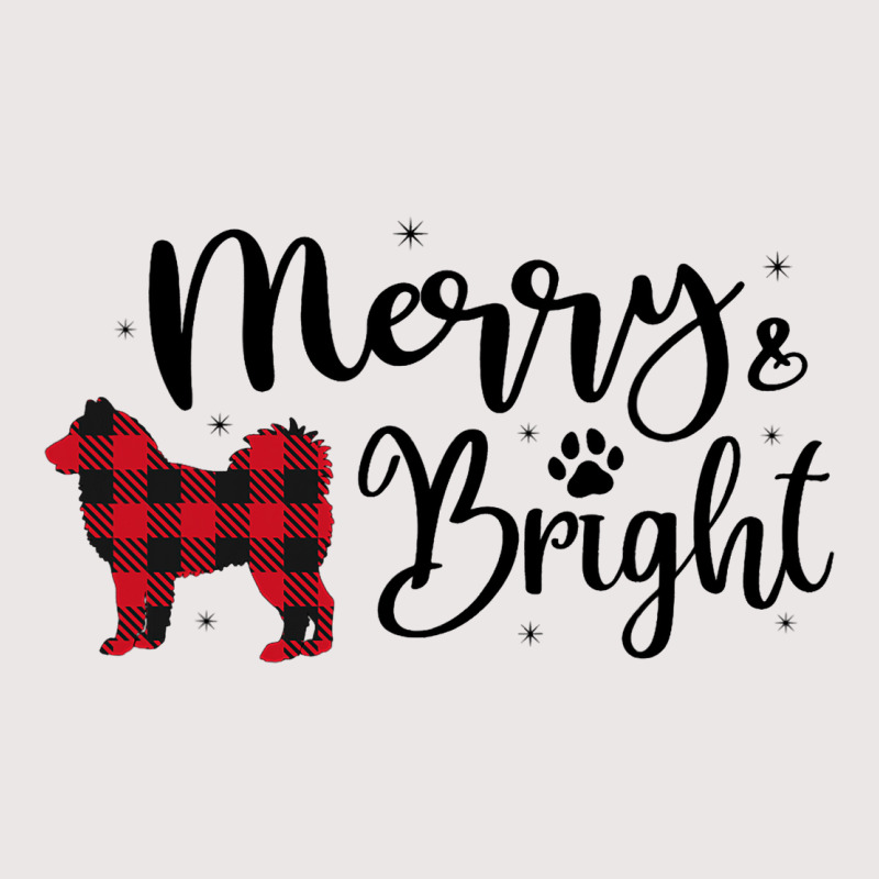 Alaskan Malamute Christmas Buffalo Plaid Dog Cute Pocket T-shirt | Artistshot