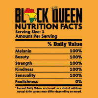 Black Queen Nutrition Facts Melanin Skin Pride Afr Basic T-shirt | Artistshot