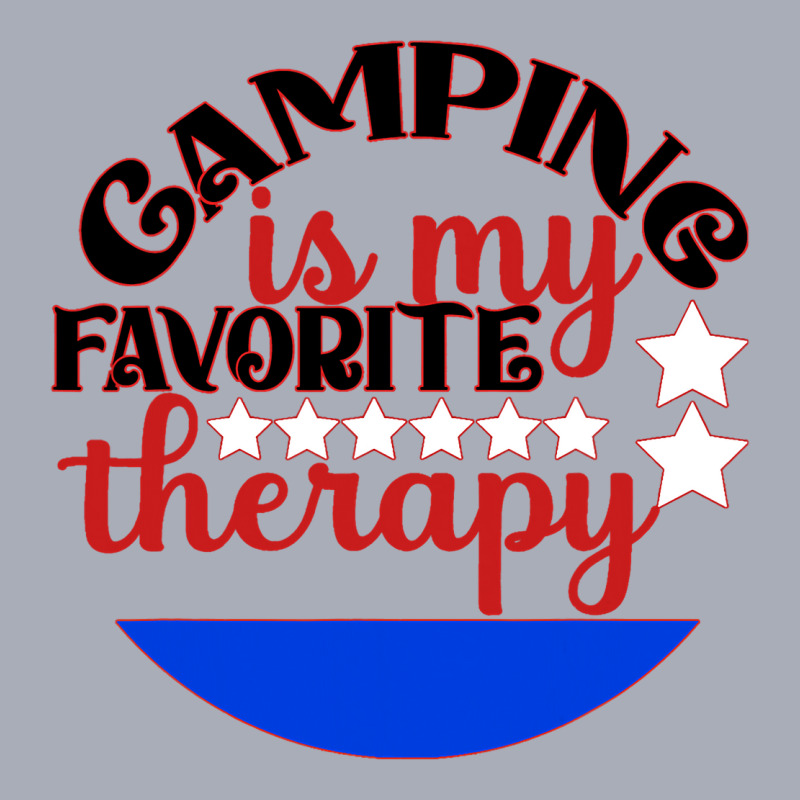 Camping Is My Favorite Therapy Camper Outdoors Ten Tank Dress by TONYGYARMATI | Artistshot