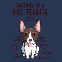 Anatomy Of A Rat Terrier Dog Owner Puppy Funny Cut Men Denim Jacket | Artistshot