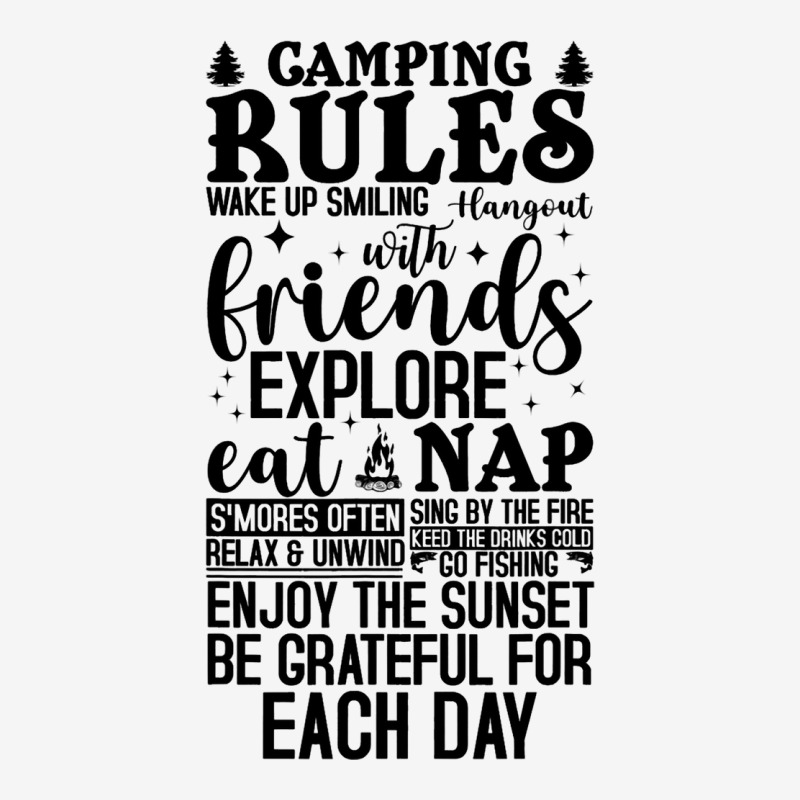 Camping Rules Camping Gear Funny Camper 3 15 Oz Coffee Mug | Artistshot