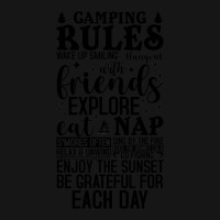 Camping Rules Camping Gear Funny Camper 3 Active Duffel | Artistshot