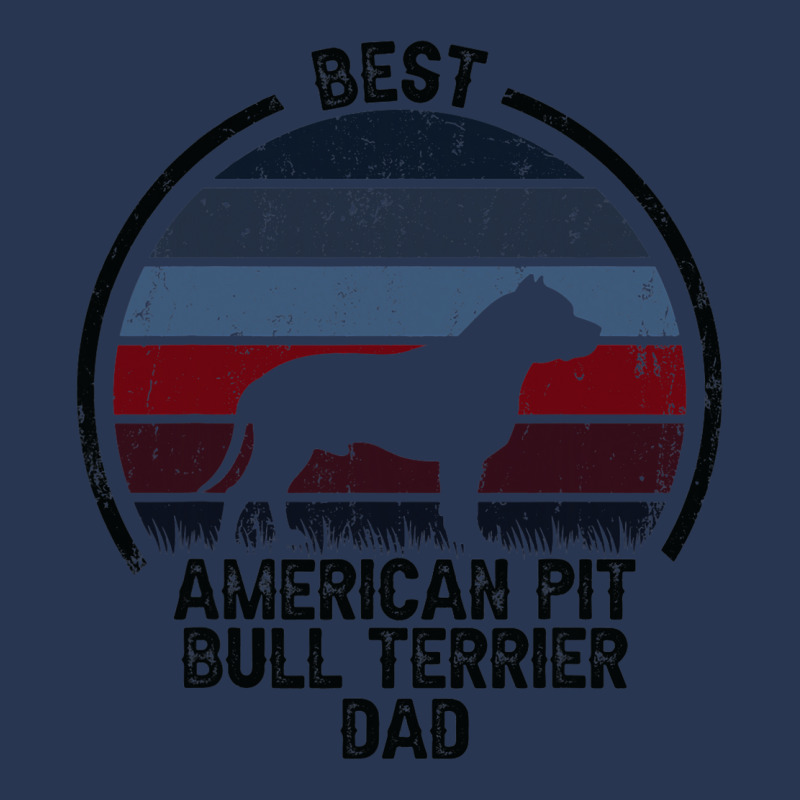 Best Dog Father Dad Vintage American Pitbull Terri Ladies Denim Jacket by SHAWNTANEICEWOODARD | Artistshot