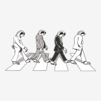 4 Sloths Walking Across A Crosswalk Over The Abbey Graphic T-shirt | Artistshot