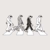 4 Sloths Walking Across A Crosswalk Over The Abbey Pocket T-shirt | Artistshot