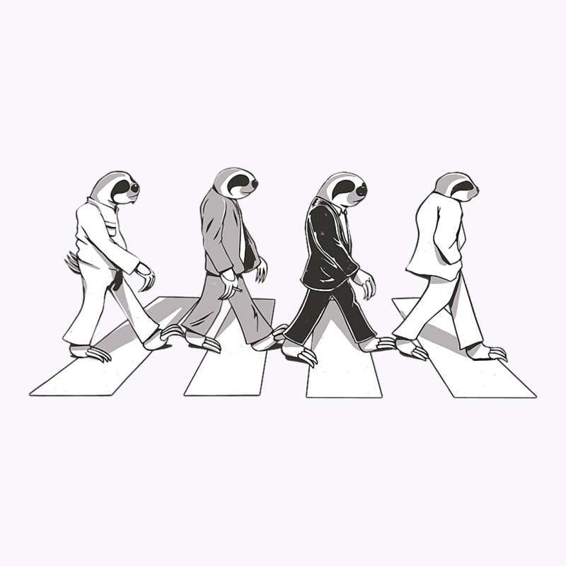 4 Sloths Walking Across A Crosswalk Over The Abbey Tank Top by MALIKASHARIF | Artistshot