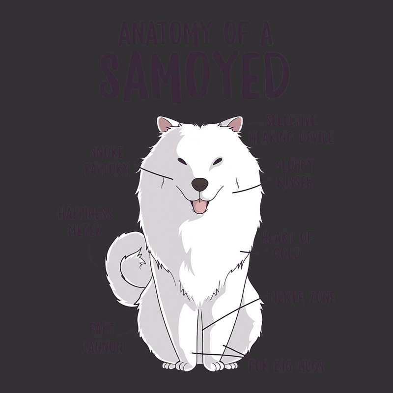 Anatomy Of A Samoyed Dog Puppy Owner Funny Cute Vintage Short | Artistshot