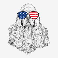 4th Of July American Cocker Spaniel Patriotic Usa  Classic T-shirt | Artistshot