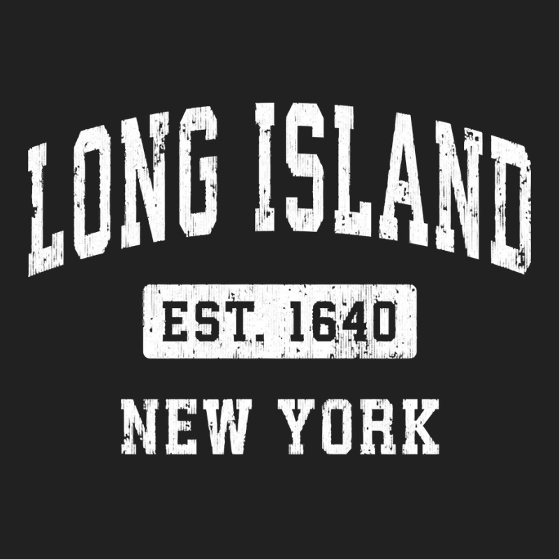 Long Island New York Ny Vintage Established Sports Design Pullover Hoo Basic Youth T-shirt by copedoire | Artistshot